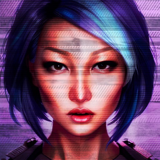Chinese DJ and producer Jasmine Li in Cartoon image of herself, colour image.