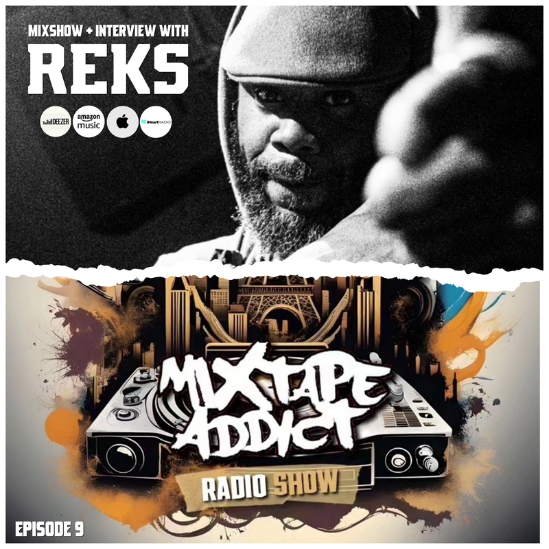 DJ King Flow returns with Mixtape Addict 9 with guest REKS.