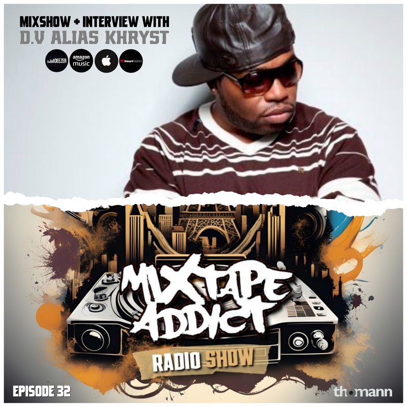 DJ King Flow interviews DV Alias Khryst for Mixtape Addict 32.