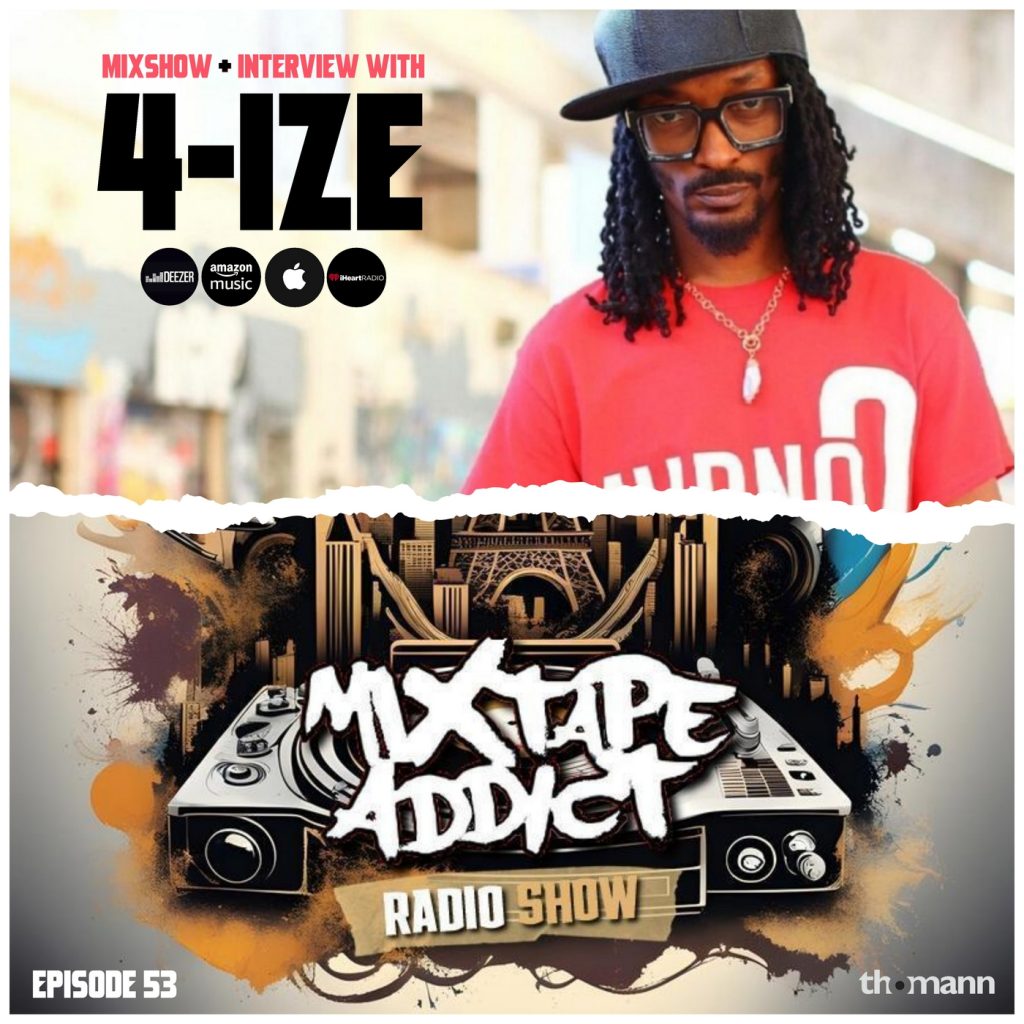 DJ King Flow interviews 4-IZE for Mixtape Addict 53.