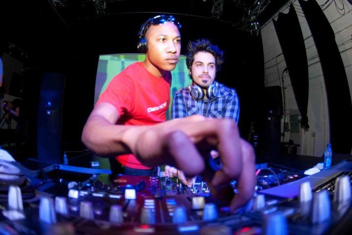Gerard and Jose Norat (DeviceRATT) performing at Event.