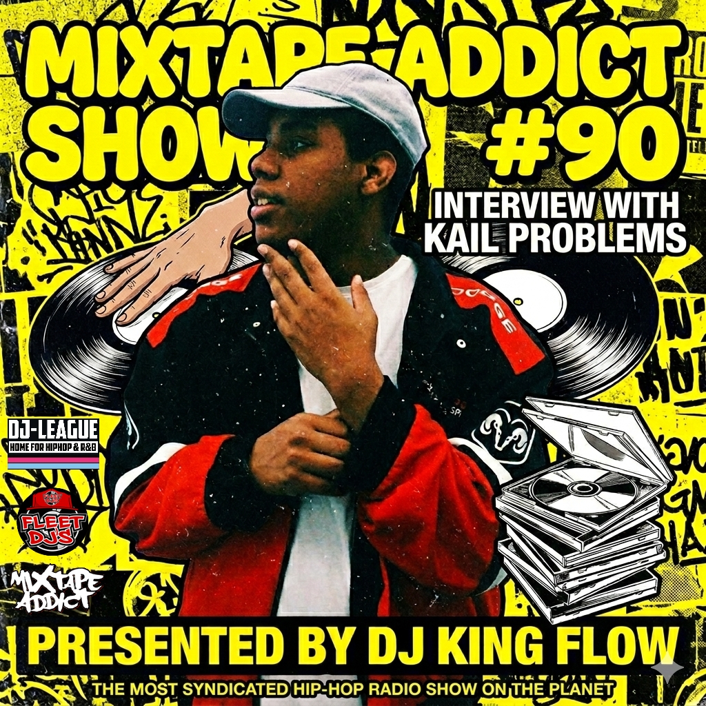 DJ King Flow interviews Kail Problems for Mixtape Addict 90.