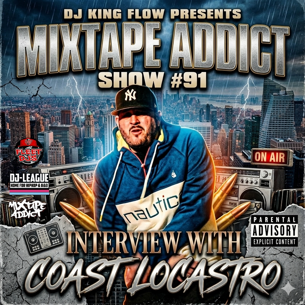 DJ King Flow interviews Coast LoCastro for Mixtape Addict 91.