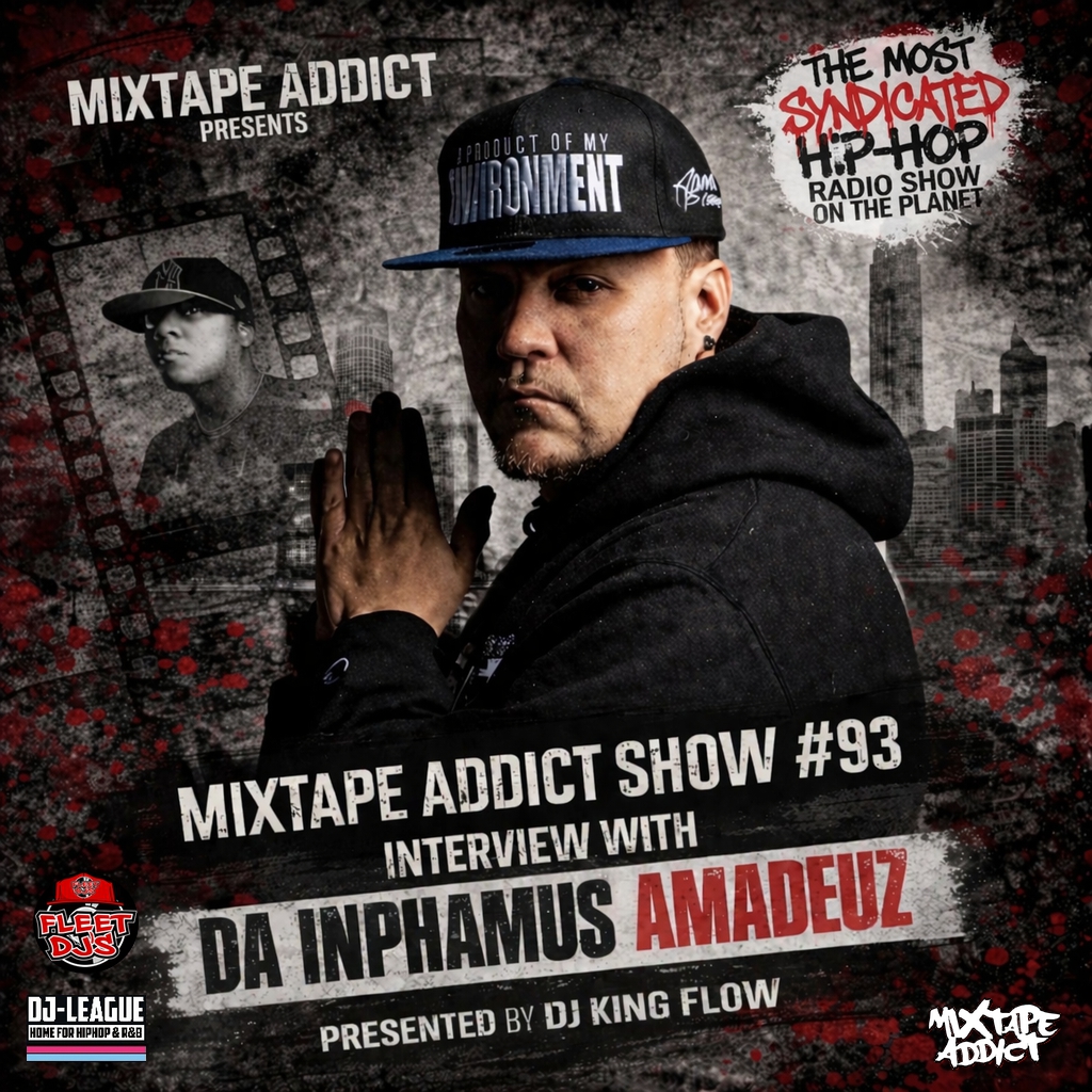 DJ King Flow interviews Da Inphamus Amadeuz for Mixtape Addict 93.