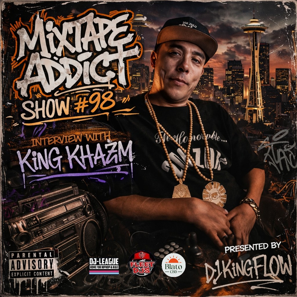 DJ King Flow interviews King Khazm for Mixtape Addict 98.
