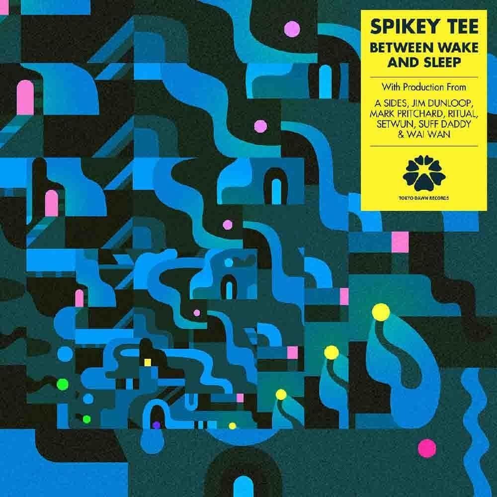 British Vocalist, DJ and producer Spikey Tee's Album Cover for 'Between Wake and Sleep'.