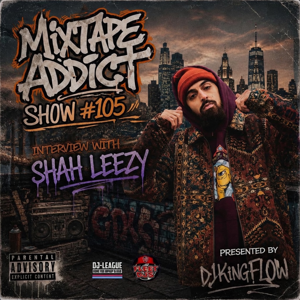 DJ King Flow interviews Shah Leezy for Mixtape Addict 105