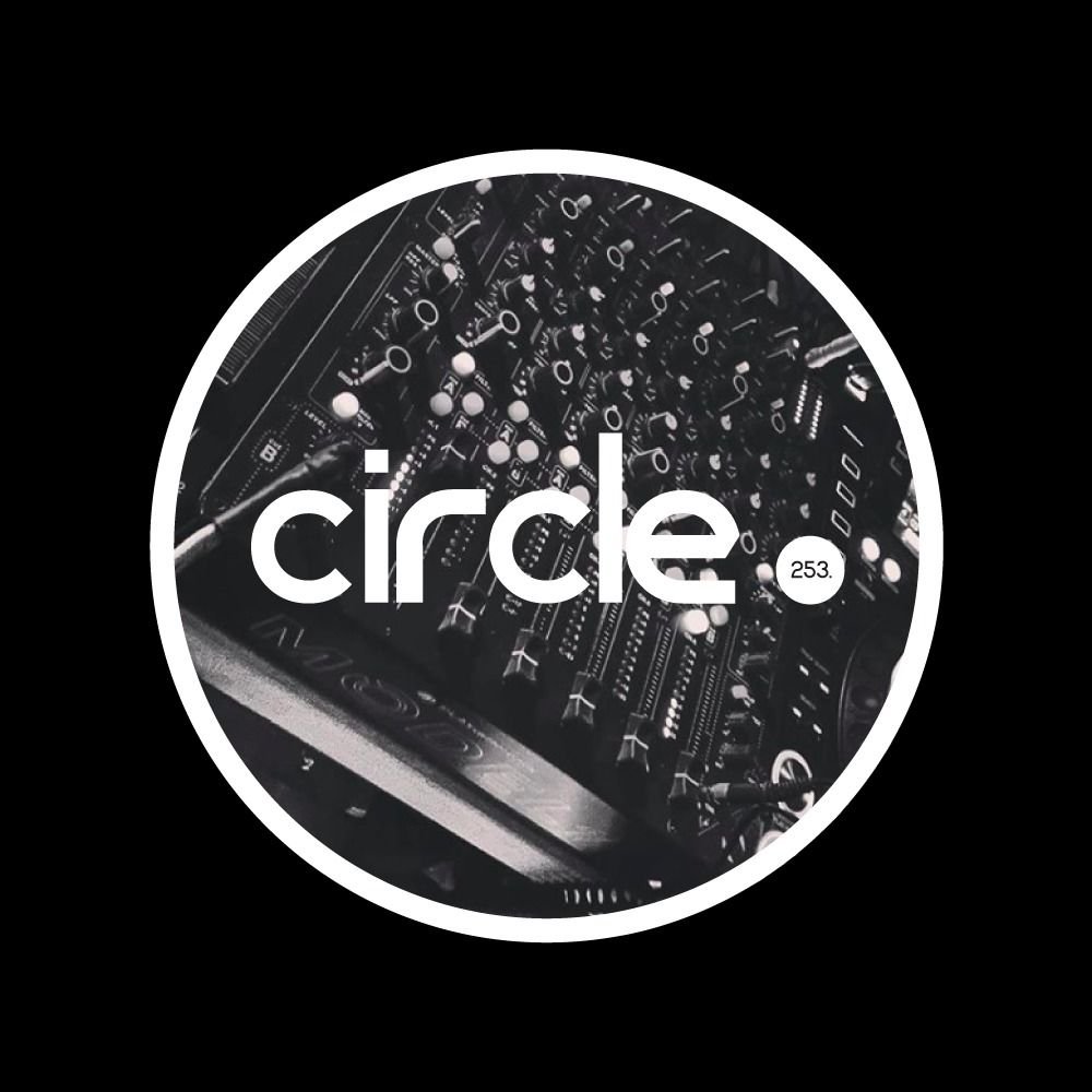 circle. 253 logo with audio mixer in background