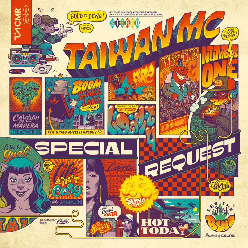 More mad-up riddims on Taiwan MC’s second album Special Request
