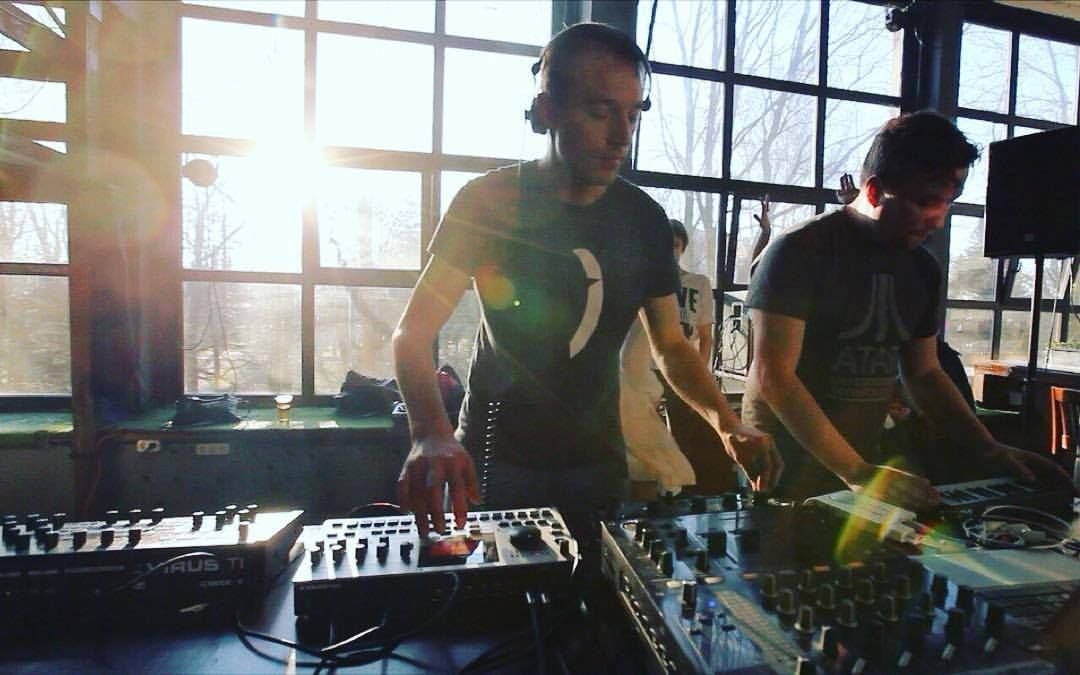 Russian DJ and Production Duo LBRNTH performing in St Petersberg