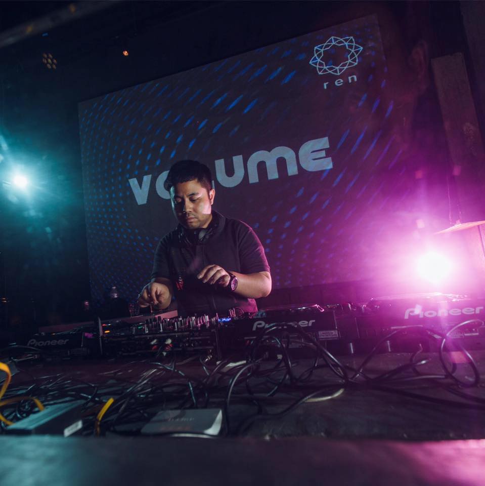 Indonesian DJ and producer Nandi performing at event in Jakarta.