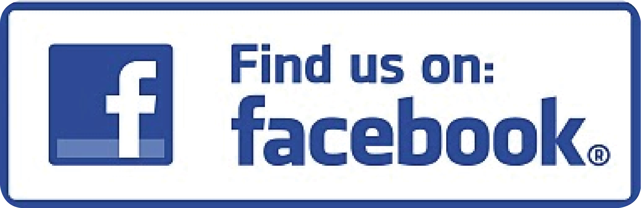 Find us on Facebook TM logo.