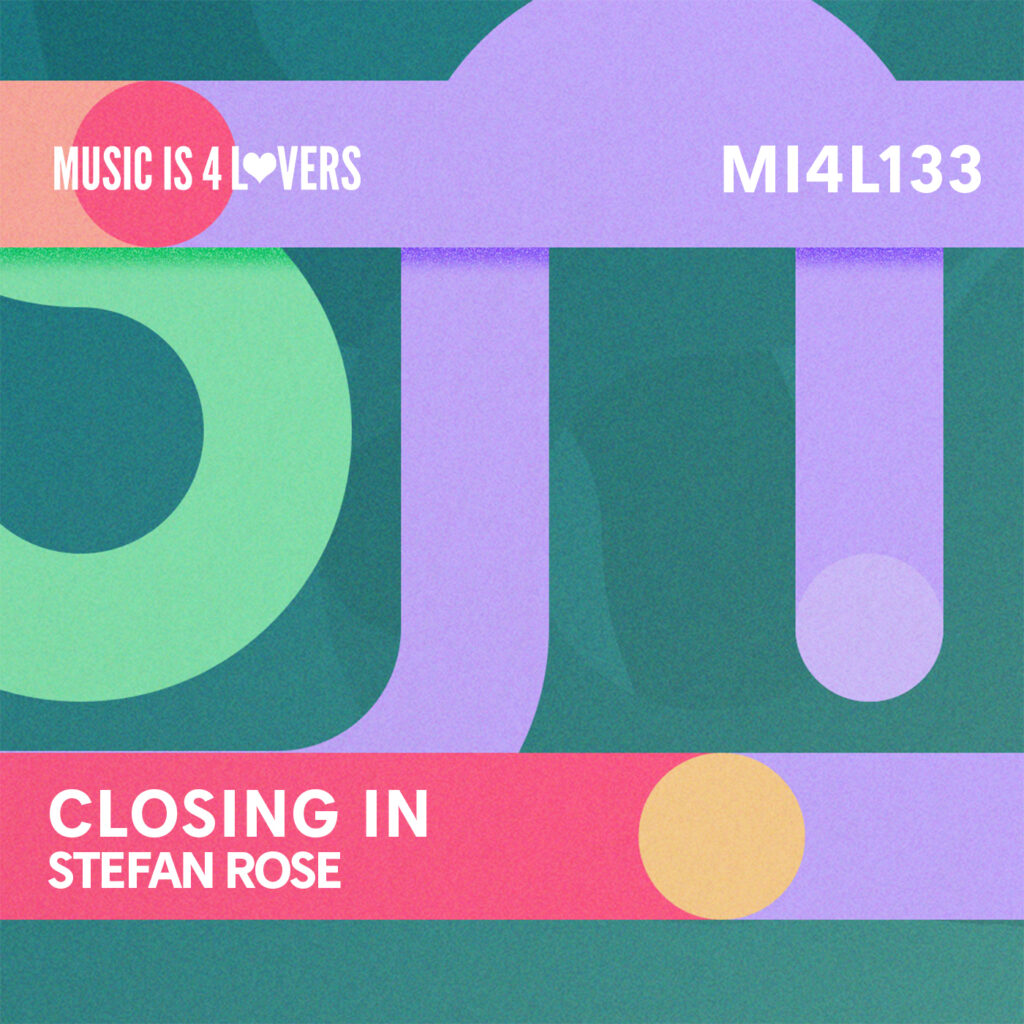 Artwork for Stefan Rose's Closing In single released on Music is 4 Lovers.
