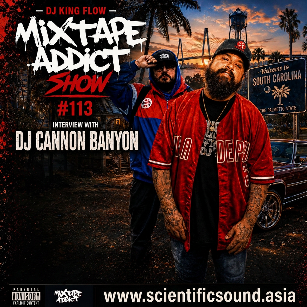DJ King Flow面接 DJ Cannon Banyon 113件のための Mixtape Addict