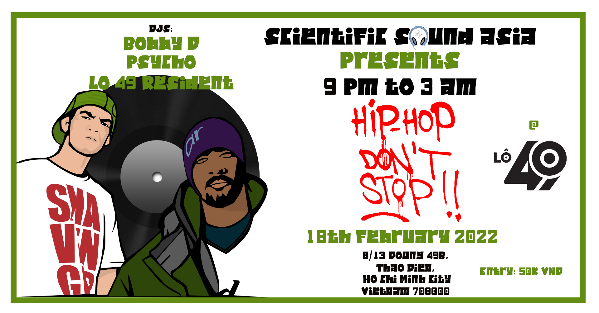Hip Hop Don't Stop 6 featuring Bobby D.