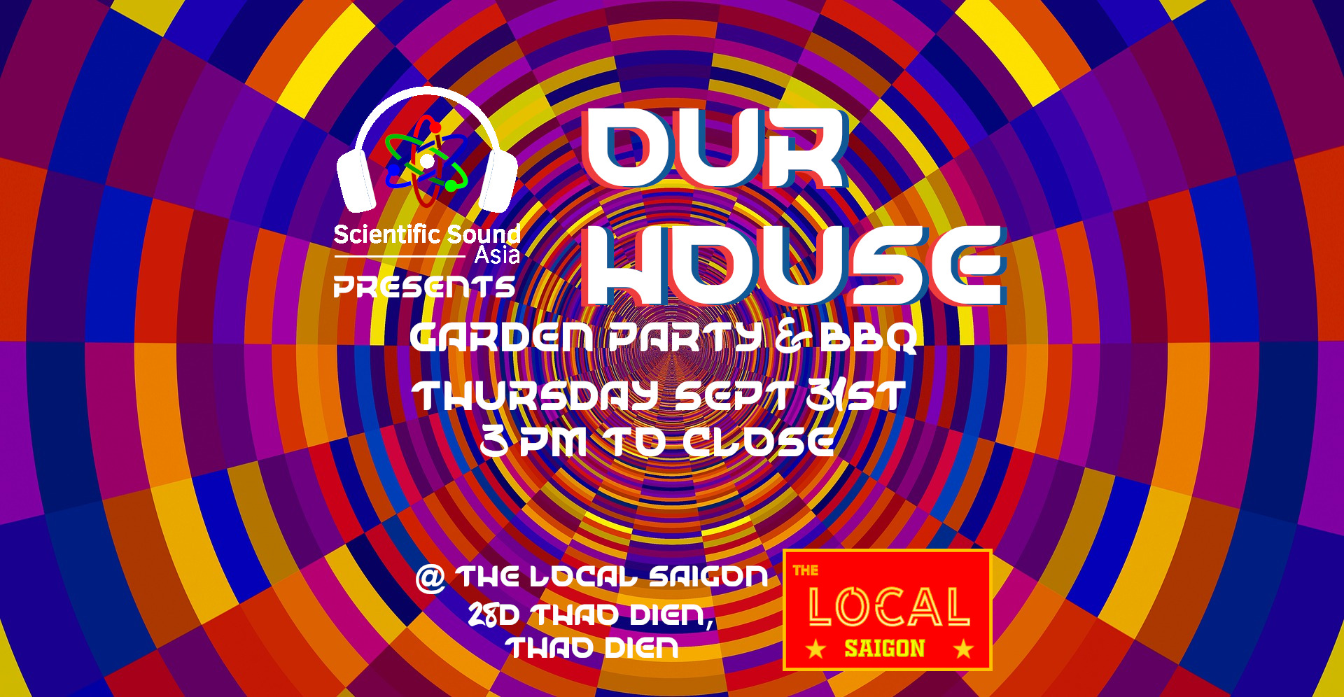 Our House Garden Party and BBQ.